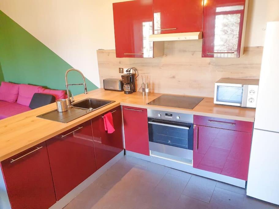 Spacieux Appartement Au Calme 15Min Sud De Lyon Proche Metro Et Gare Confluence Aquarium Gerland Oullins Exterior foto